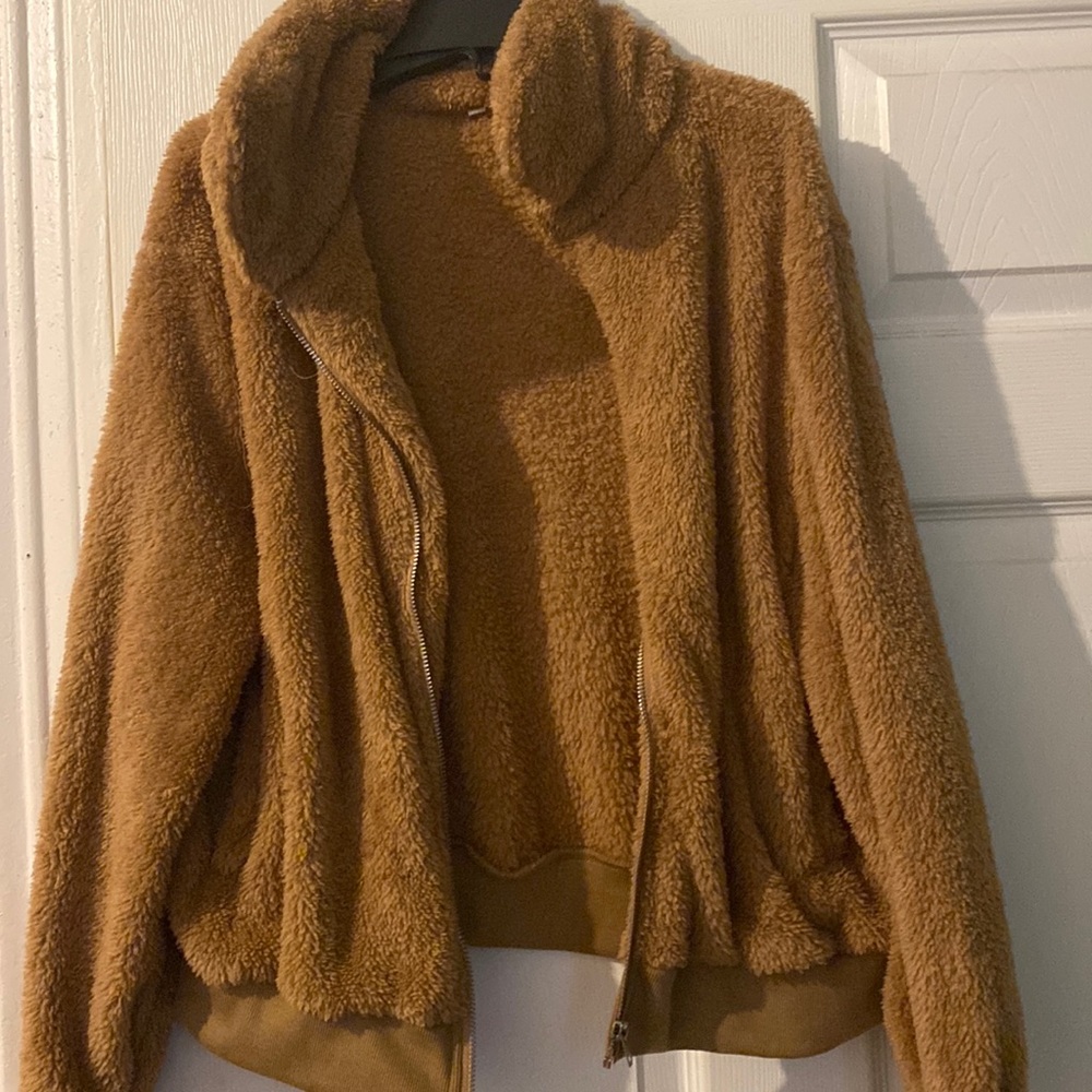 Camel Teddy Bear jacket